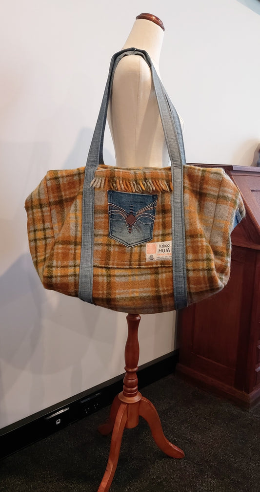 Weekend Bag - Kaiapoi Huia Tartan