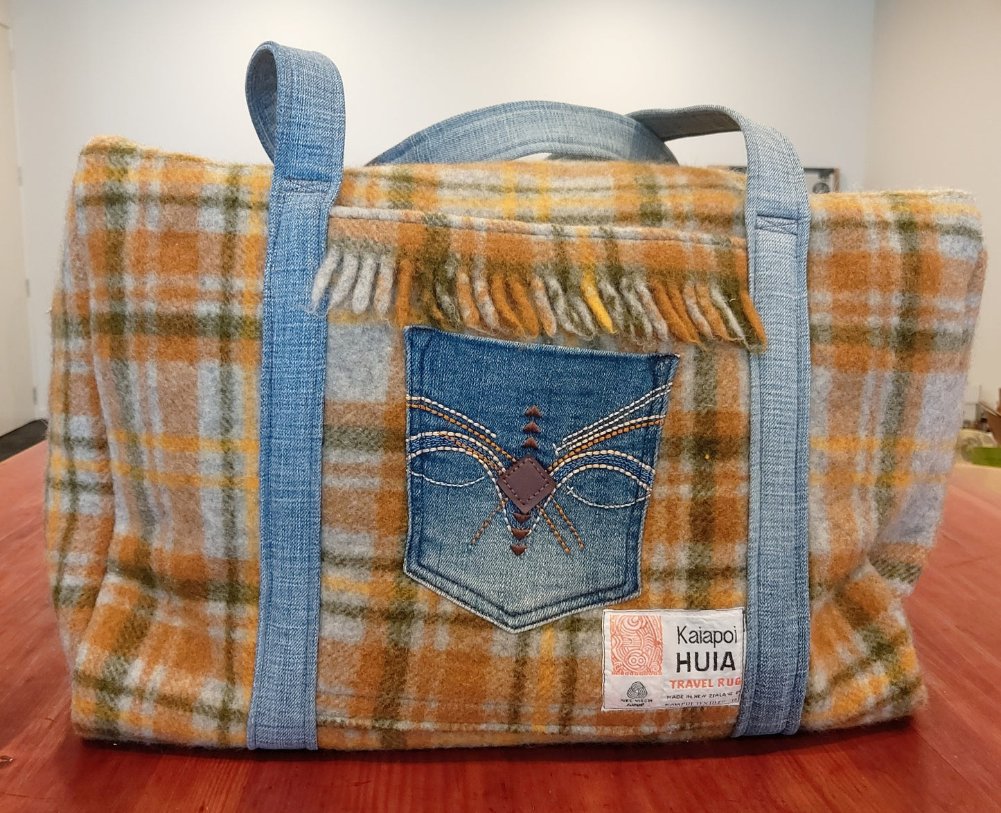 Weekend Bag - Kaiapoi Huia Tartan