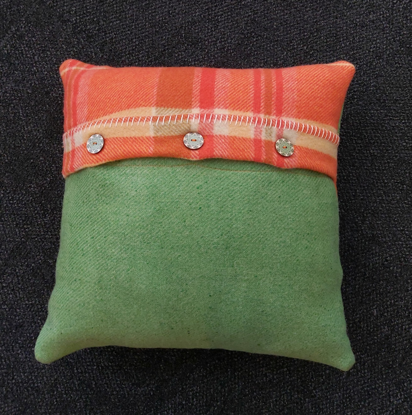 Cushion - Orange/Green #2